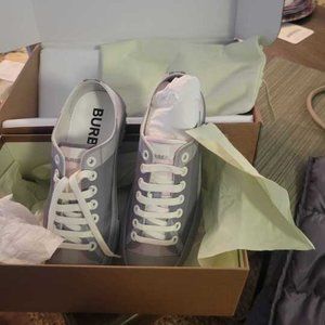 Burberry Check Canvas Snearkers